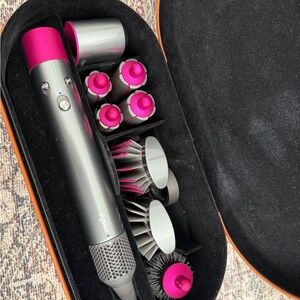 1st Gen Dyson AirWrap Styler Complete Nickel/Fuchsia